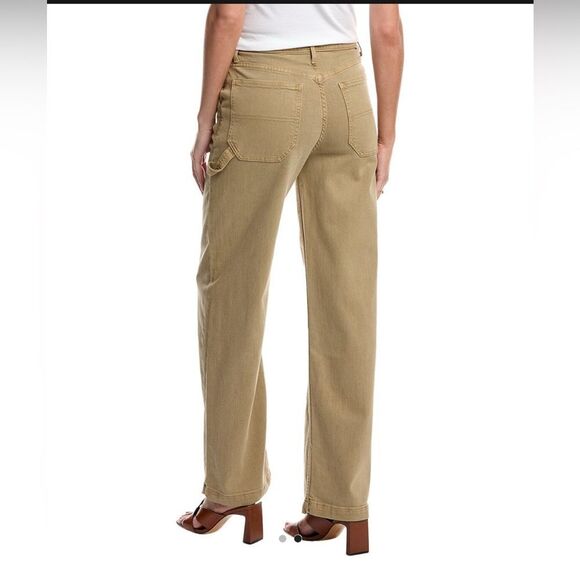 NWOT 258.00 MOTHER
The Stud Finder Sneak Prairie Sand Straight Jean Size 28 - Picture 2 of 5